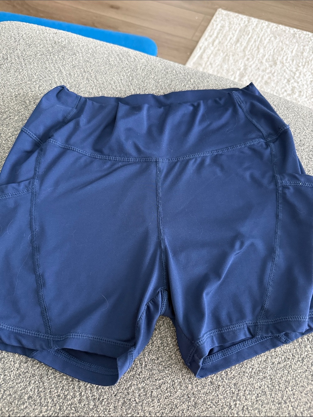 Athletic biker shorts